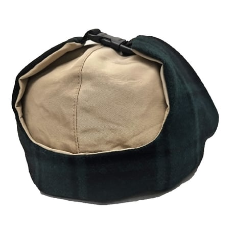 23-24 KM4K キャップ　KM4K CAP 10 60/40 “サイズ⇒59cm ”（L.BEIGE/BLUE　NAVY/L.BEIGE） カモシカ