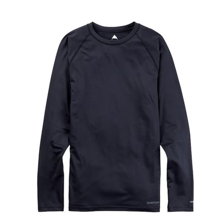 SALE BURTON バートン メンズ インナー Men's Burton Midweight X Base Layer Crewneck （True Black / Gray Heather)