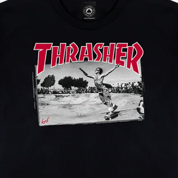 THRASHER Tシャツ THRASHER MAGAZINE JAKE DISH T-SHI...