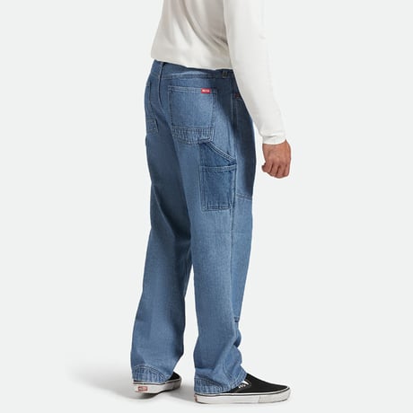 BRIXTON デニム カーペンター パンツ ブリクストン ブルー　MC ASSEMBLY CARPENTER PANT （UNION HERRINGBONE）
