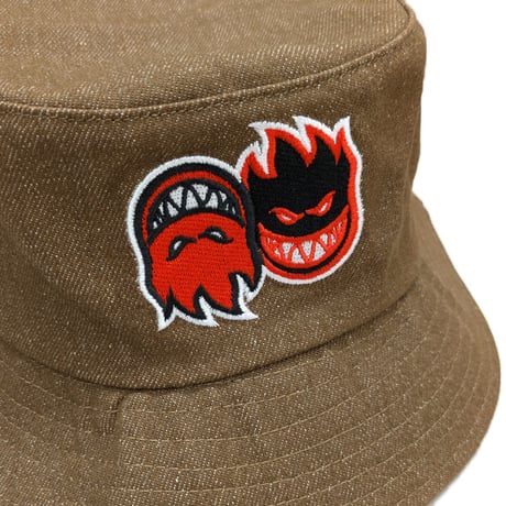 SPITFIRE WHEELS ハット バケットハット スピットファイア　SPIT FIRE ETERNAL BUCKET HAT（BROWN）