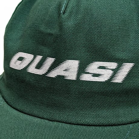 QUASI キャップ CAP スナップバック 緑 クワジ　QUASI SKATEBOARDS Station Hat （Hunter）