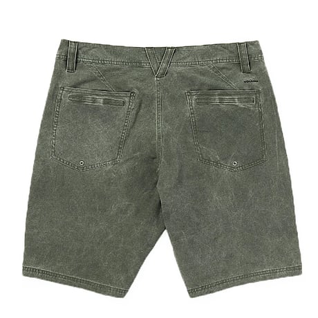 VOLCOM ショーツ ハーフパンツ パンツ　Stone Faded Hybrid Shorts （Squadron Green）