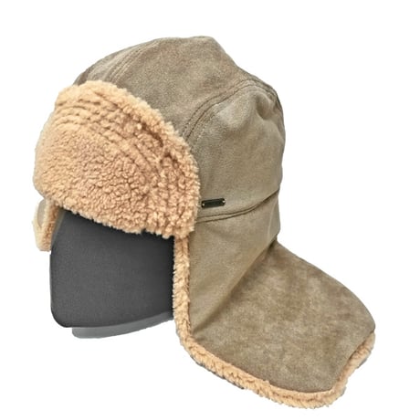 BRIXTONトラッパー キャップ ブリクストン ベージュ　VERNON RESERVE TRAPPER HAT（SAND）
