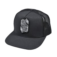 1910 9teenten アパレル ナインティーン テン キャップ　Ace of Snakes Trucker  （Black） MS126266
