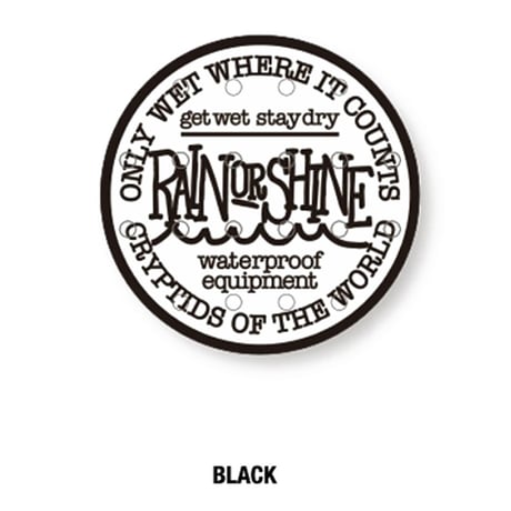 25-26 rain or shine デッキパッド レインオアシャイン RAIN OR SHINE DECK PAD CIRCLE (BLACK　WHITE)