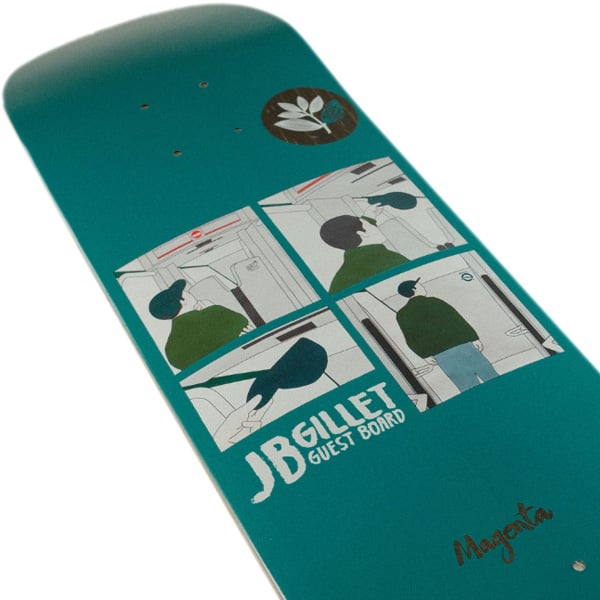 MAGENTA SKATEBOARDS DECK 8.0インチ マジェンタ JB GILLET