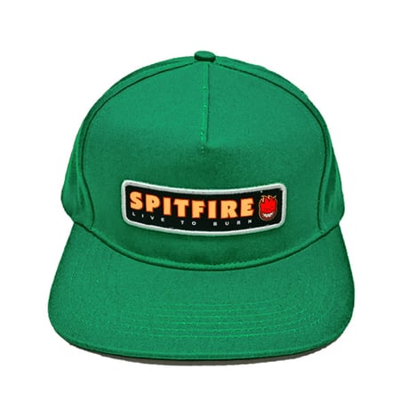 SALE SPITFIRE WHEELS キャップ スピットファイア 緑　SPIT FIRE LTB PATCH SNAPBACK CAP （GREEN）