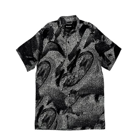 SALE QUASI シャツ 半袖 黒 クワジ クワージー クアジ　QUASI SKATEBOARDS Jeremy Short Sleeve Shirt （Black）