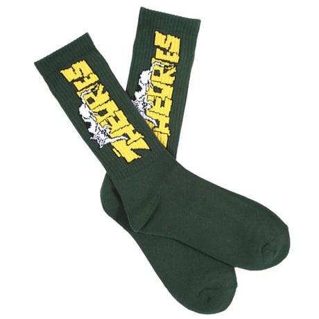 THEORIES ソックス セオリーズ メンズ　PIANO TRAP Sock (Forest)