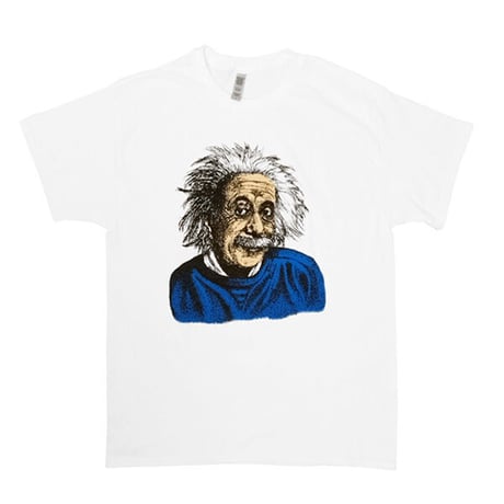 Tシャツ ディアースケーティング DEAR, EINSTEIN TEE （WHITE） 半袖 Tシャツ