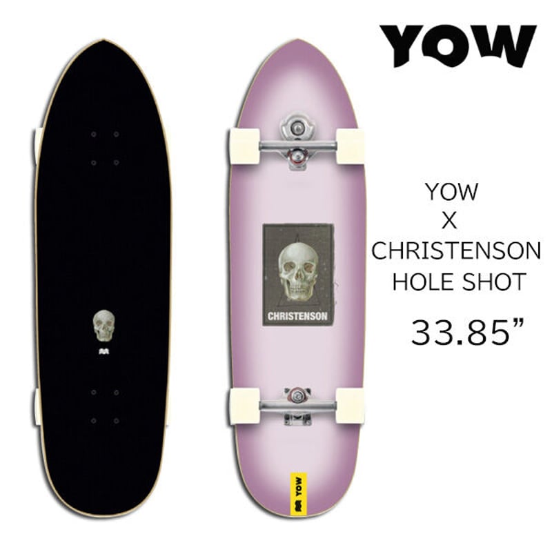 ヤウ サーフ スケート スケートボード コンプリート YOW X CHRISTENSON