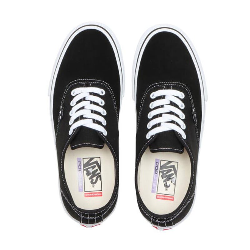 VANS スニーカー VANS SKATE AUTHENTIC （BLACK/WHITE）