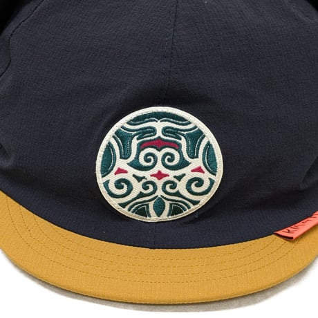 25-26 KM4K キャップ　KM4K CAP MR. BIG  サイズ⇒62cm（BEIGE GREEN BLACK） カモシカ