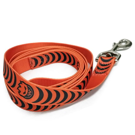 ドッグリード スピットファイア　GNARHUNTERS ｘ SPIT FIRE BIGHEAD CRESCENT DOG LEAD （ORANGE/BLACK）