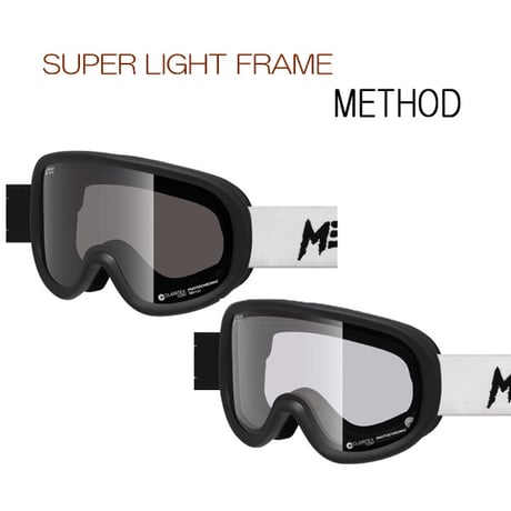 25-26 ゴーグル リボルト スノーボード SUPER LIGHT FRAME METHOD R26MET 調光レンズ