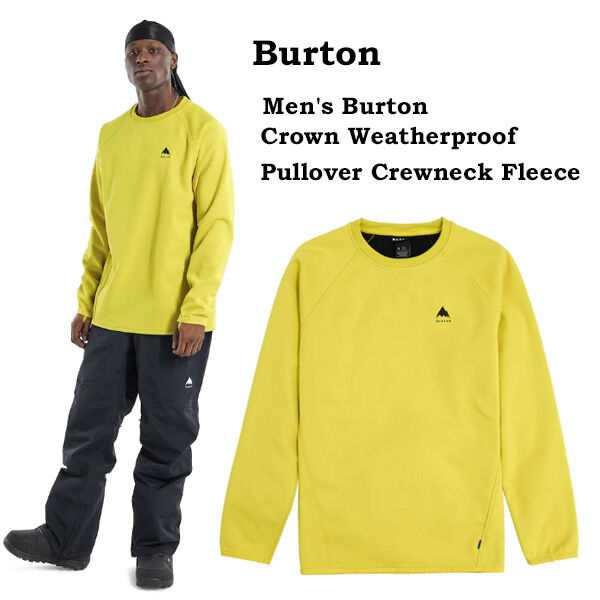 Burton バートン mystery 撥水 ボンデッドトレーナー BURTON クルーネック フリース メンズ バートン Men's Burton Crown