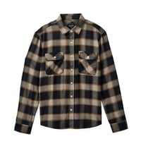 SALE BRIXTON BOWERY シャツ 長袖 ブリクストン チェック　20TH ANNIV BOWERY FLANNEL SHIRT （BLACK/CREAM）
