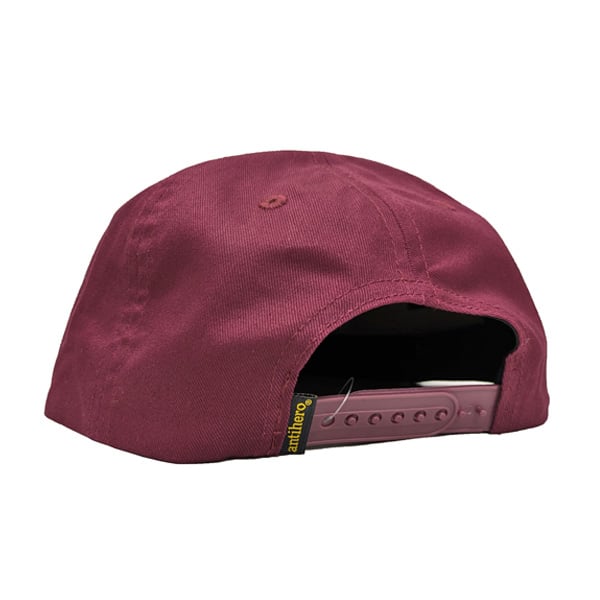 ANTIHERO SKATEBOARDS キャップ アンタイヒーロー ワイン CAP ANTI