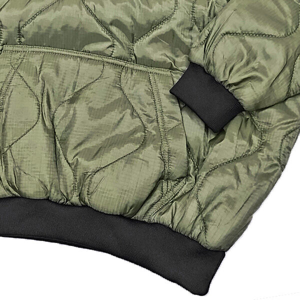 OG BLANK パーカー　OG BLANK MILITARY NYLON FABRIC PULLOVER HOODED (Military  Green) オージーブランク