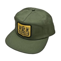 ANTIHERO SKATEBOARDS キャップ アンタイヒーロー CAP　ADJ COAT OF ARMS SNAPBACK HAT（OLIVE)