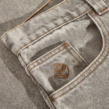 SALE POLAR SKATE CO BIGBOY ポーラー ビッグボーイ デニム パンツ ベージュ　POLAR SKATEBOARD Big Boy Pants （Acid Beige）