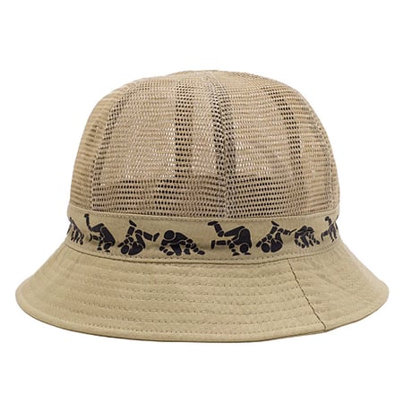 SALE HOCKEY ハット バケットハット SKATEBOARDS ホッケー　FALL GUY MESH BUCKET HAT（TAN）