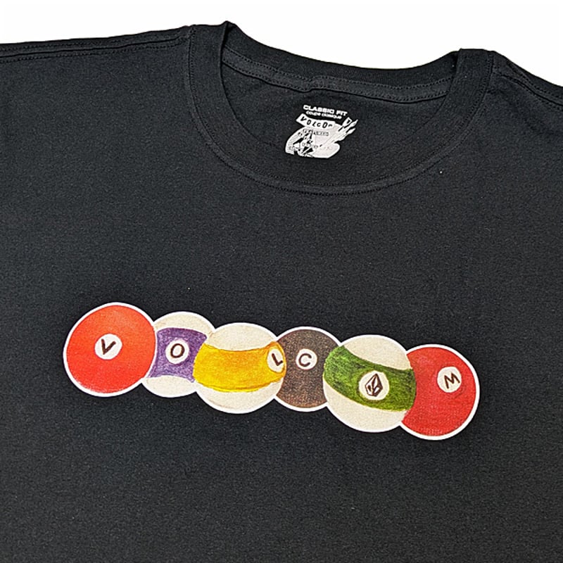 VOLCOM ボルコム Tシャツ 半袖 ブラック メンズ Featured Artist