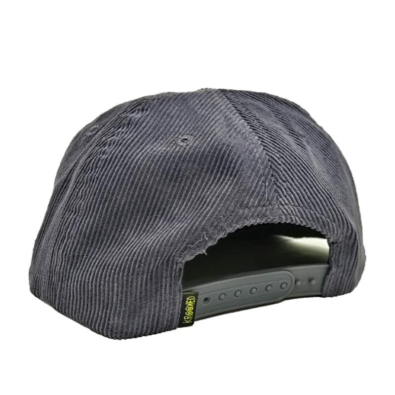 KROOKED キャップ クルキッド グレー KROOKED SKATEBOARDS STYL