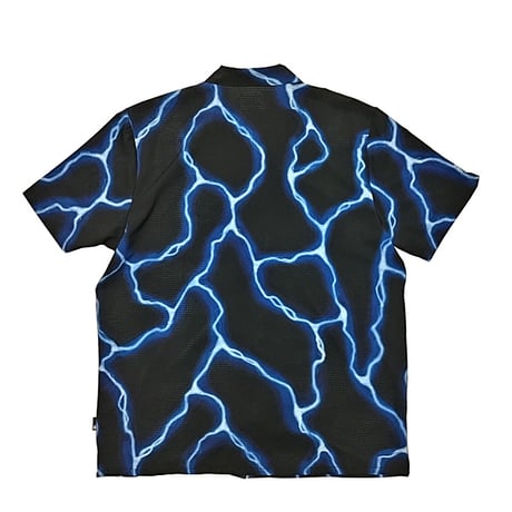 VOLCOM シャツ 半袖 黒 ボルコム メンズ　FEATURED ARTIST TRAVIS SPINKS SHORT SLEEVE SHIRT (BLACK)