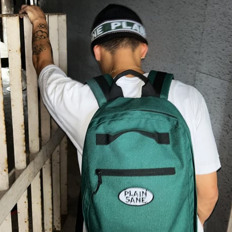 PLAINSANE PS BACK PACK 10L（BLACK　FOREST GREEN　DEEP ORANGE)  スノーボード バックパック リュック プレインセイン PLAIN SANE