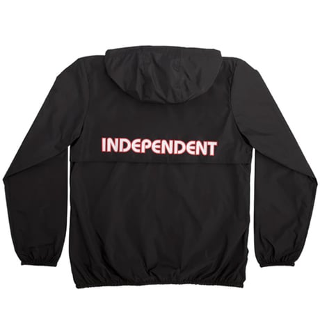 SALE INDEPENDENT SKATEBOARD ジャンパー ウィンドブレーカー インディペンデント　BAUHAUS WINDBREAKER JACKET (BLACK）