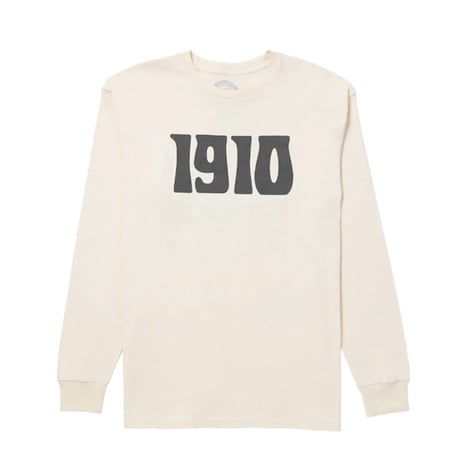 1910 9teenten Tシャツ ロンT　1910 Daybreak L/S T-Shirt （Vintage White） 長袖 ナインティーン テン