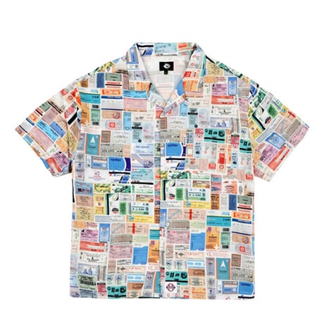 SALE MAGENTA SKATEBOARDS シャツ 半袖 マジェンタ　FREE RIDE SUMMER SHIRT（ALL OVER PRINT） SALE