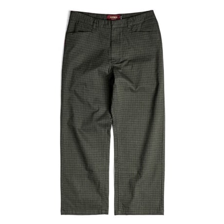 SALE FORMER パンツ メンズ フォーマー　FORMER AG SKATE SLACK PANT  （CHECK/CHAR） SALE