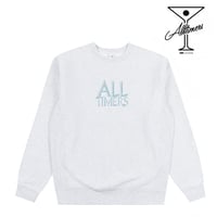 SALE ALLTIMERS スウェット メンズ オールタイマーズ　TAVERNA EMBROIDERED CREW （HEATHER GREY）