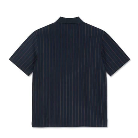SALE POLAR SKATE CO ポロシャツ ネイビー ポーラー メンズ　Fancy Polo Shirt （Navy / Brown）