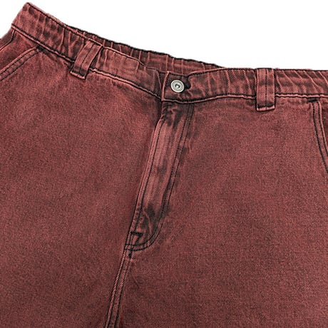 SPITFIRE WHEELS デニム パンツ スピットファイア 赤　SPIT FIRE ETERNAL DENIM PANTS CUSTOM DENIM PANTS （RED OVERDYE）