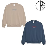 SALE POLAR SKATE CO スウェット ポーラー　FACES DAVE CREWNECK（TAUPE　GREY BLUE）