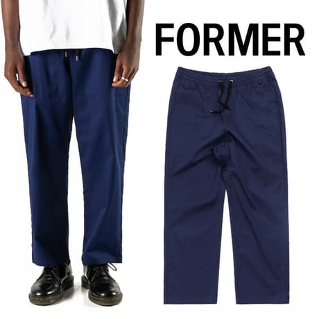 SALE FORMER パンツ プレイヤー フォーマー メンズ　FORMER PRAYER PANT （NAVY）