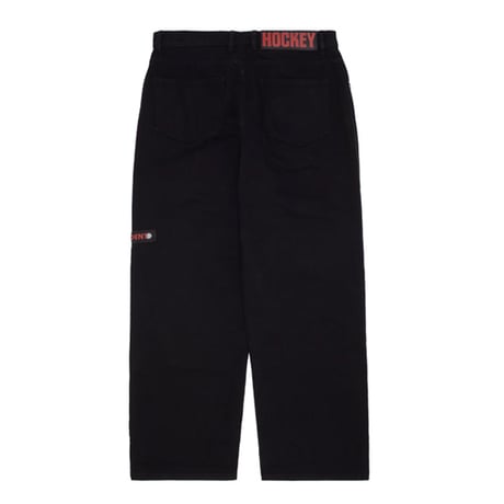 SALE HOCKEY SKATEBOARDS INDEPENDENT パンツ ホッケー インディペンデント　HOCKEY X INDEPENDENT DOUBLE KNEE JEAN （BLACK）