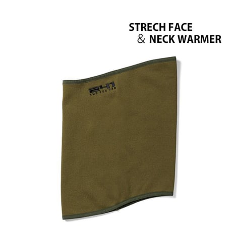 241 トゥーフォーワン ストレッチ フェイス アンド ネックウォーマー 241 TWO FOR ONE STRECH FACE ＆ NECK WARMER （ダークオリーブ）