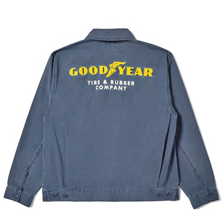 BRIXTON ジャケット ブリクストン メンズ　GOODYEAR TRADEMARK LW JACKET （WASHED NAVY）