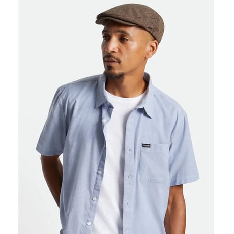 BRIXTON ハンチングタイプ フーリガン ブリクストン 茶色　HOOLIGAN SNAP CAP（BROWN/KHAKI）