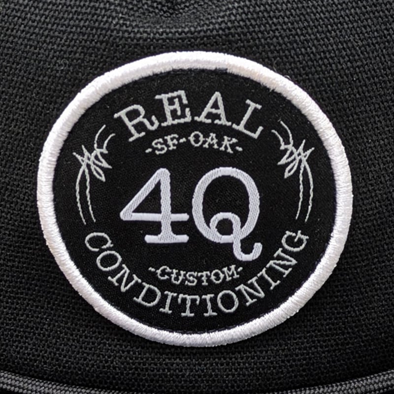 REAL SKATEBOARDS キャップ CAP リアル スケートボード ブラック REAL