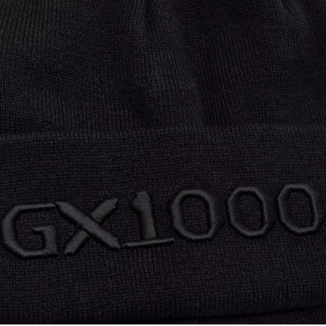 GX1000 ニット帽 ビーニー ジーエックスセン 黒 緑　OG Logo Beanie （Ｂlack　Olive）