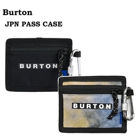 BURTON バートン パスケース スノーボード アクセサリー BURTON JPN PASS CASE （True Black　Stout White Voyager) 23-24