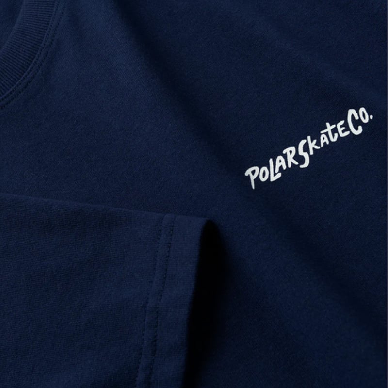 POLAR SKATE CO Tシャツ 半袖 ネイビー ポーラー メンズ 12