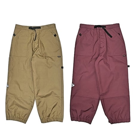 PLAINSANE OG BAGGY PANTS （DARK KHAKI　MAROON)  スノーボード パンツ プレインセイン PLAIN SANE