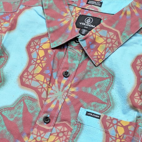 VOLCOM シャツ 半袖 ボルコム メンズ　STAR SHIELDS FA SS SHIRT  （CSR）